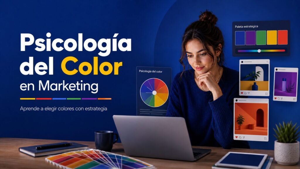 PSICOLOGIA DEL COLOR
Aprende los principios de la psicología del color y utilizarlos para tomar decisiones visuales estratégicas en sus proyectos de marketing, branding y comunicación.